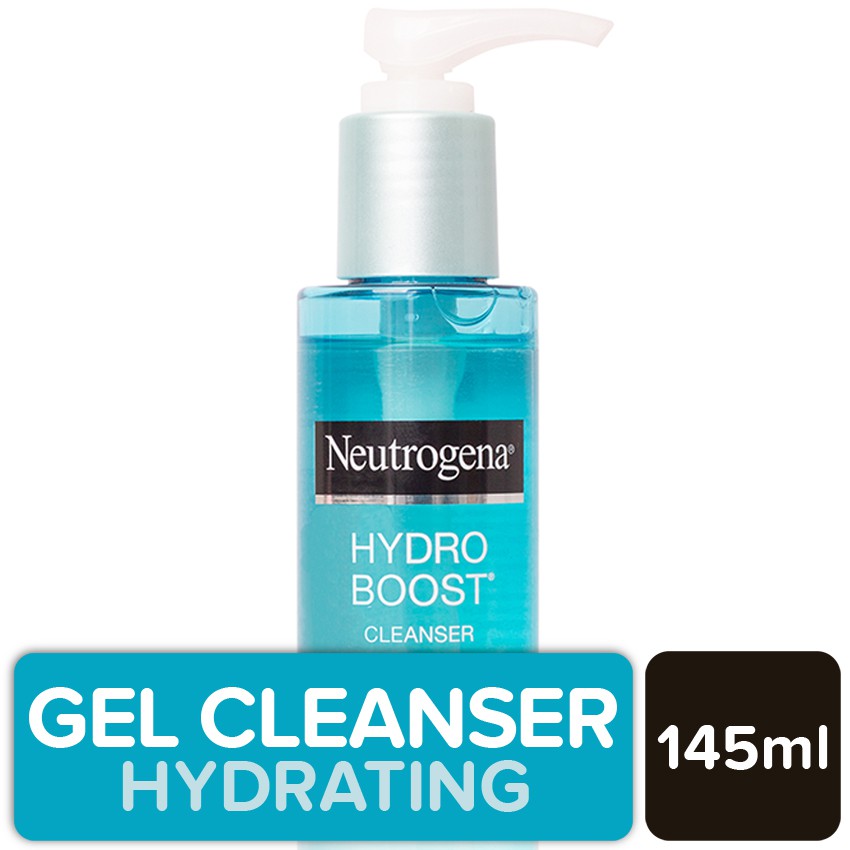 Neutrogena Hydro Boost Cleanser Water Gel 145ml Shopee Philippines