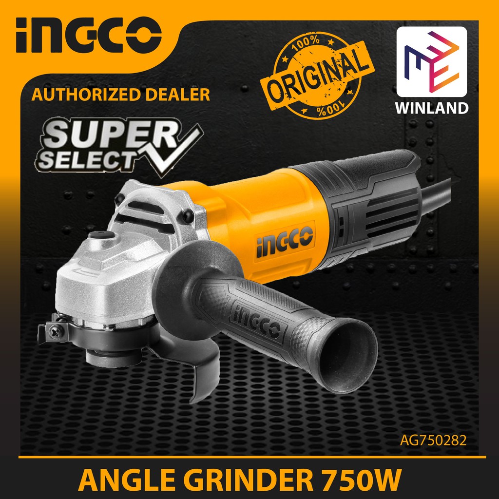 Ingco Original Angle Grinder 750W AG750282 *Winland* Shopee Philippines