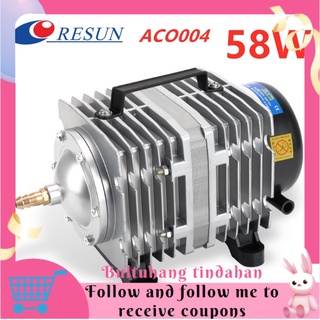 ❤NEW ❤ Resun ACO004 58W 220V 75L/Min Aquarium Air Pump Electromagnetic Air Compressor Oxygen Pump