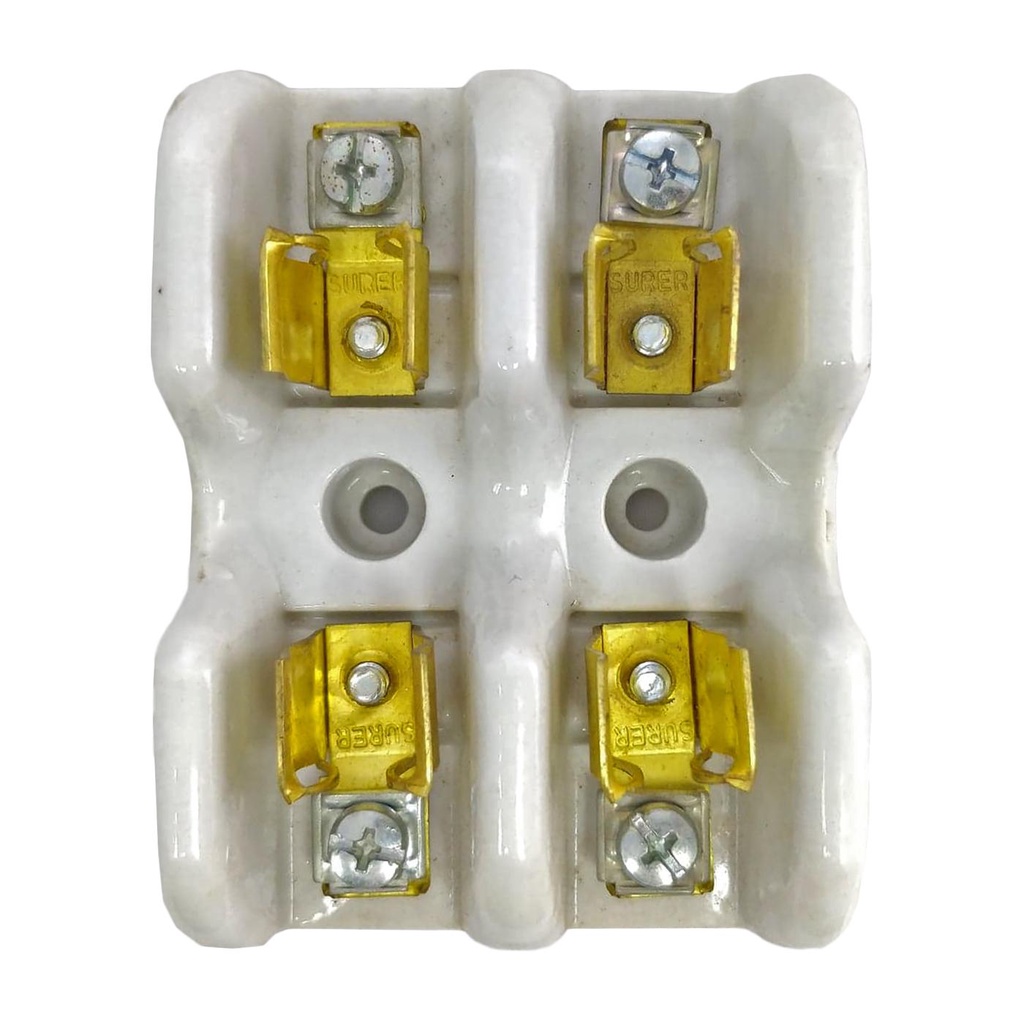 Surer 901 Fuse Holder Cartridge Fuse Cutout, 2 Pole Mainline, 30A250V (2 pcs) Shopee Philippines