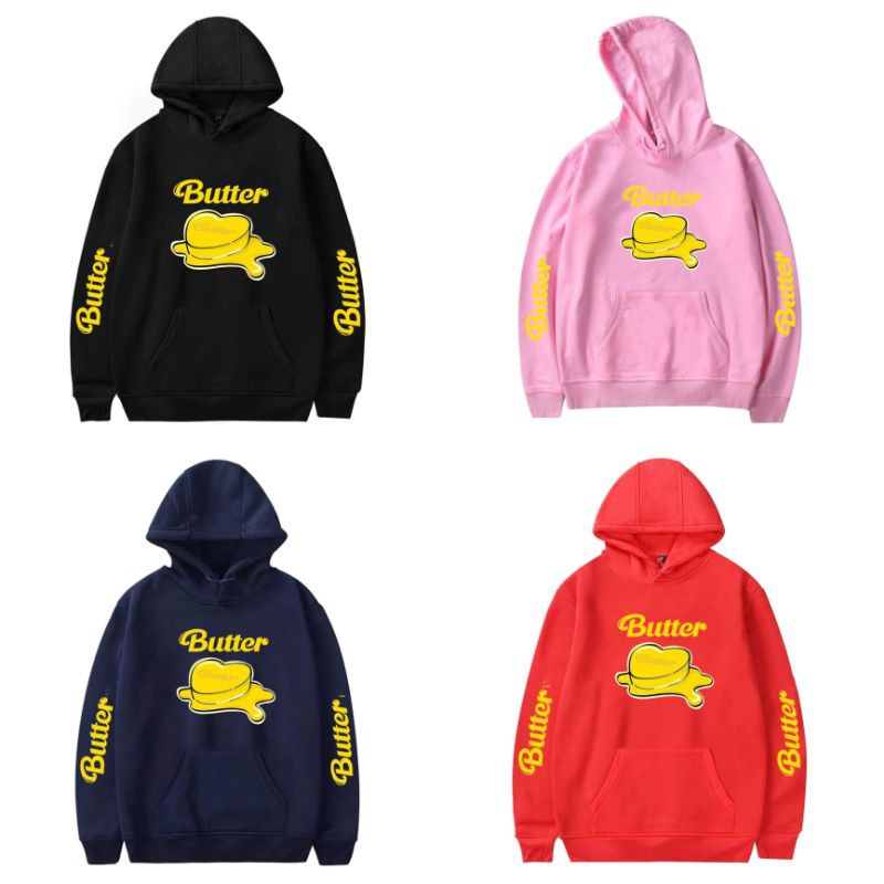 BTS Trending Butter hoodie jacket UNisex** Shopee Philippines