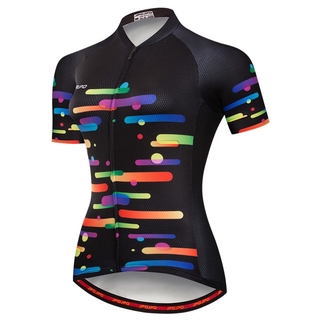 Cycling Jersey Women Short Sleeve Racing Sports MTB Bike Shirts Bicycle Clothing 
