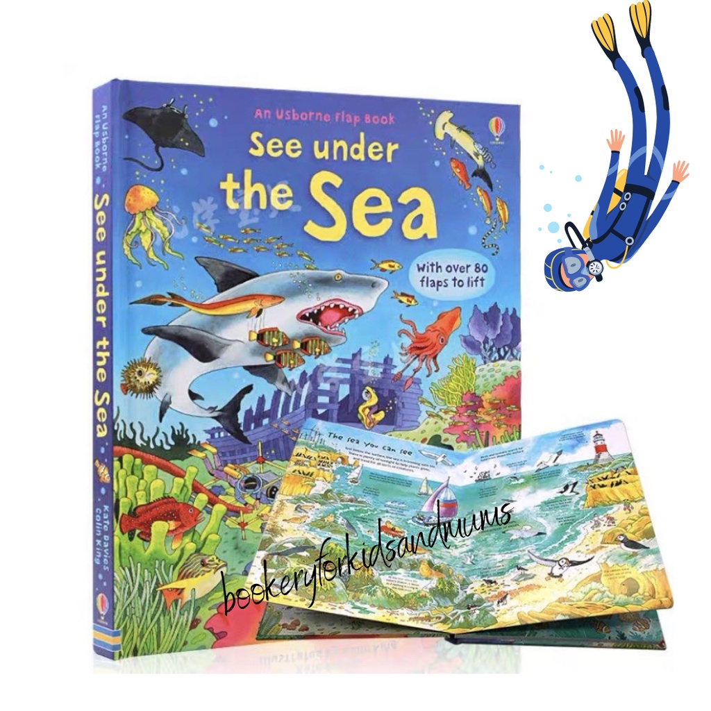 Usborne See Under The Sea | Shopee Philippines