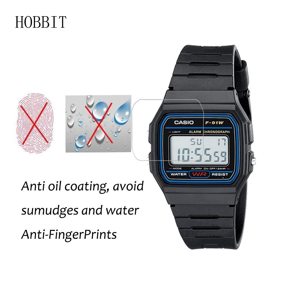 casio f91w screen protector