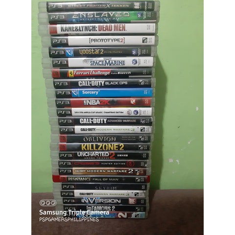 2nd hand ps3 games