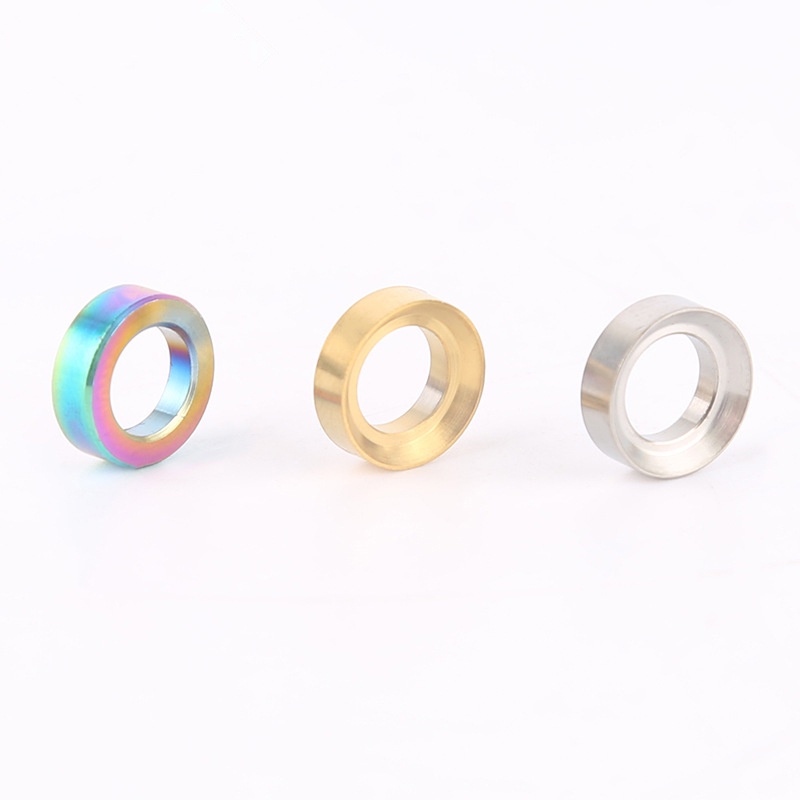 1 pair M6 Titanium Multiple Color Concave Washer Convex Washer Screw