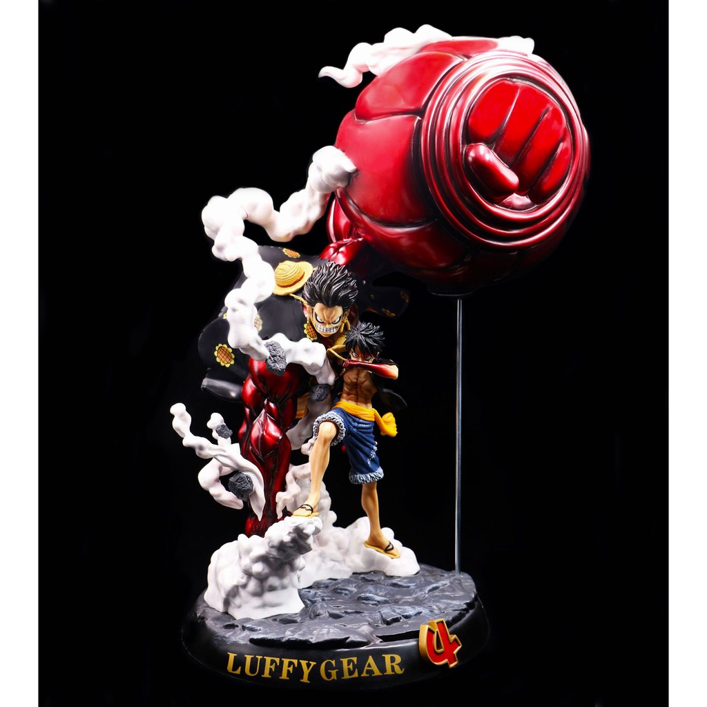 One Piece 1 4 Wano Country Gear 4 Monkey D Luffy Resin Statue 52cm Shopee Philippines