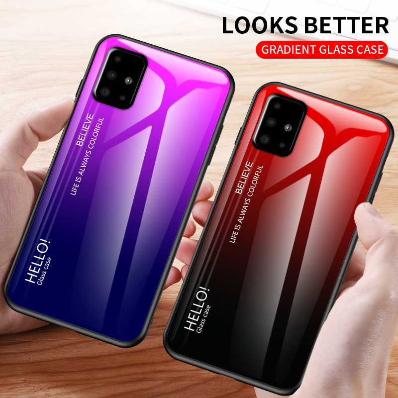 Free Gift Google Pixel 4 Xl Case Pixel 3 Xl Casing Pixel4 Pixel3 Xl Cover Pixel4xl Pixel3xl Pixel2 Color Gradient Tempered Glass Case Shopee Philippines