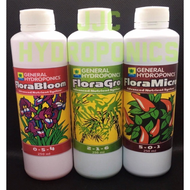 Hydroponics Flora Series Trio 250ml Shopee Philippines