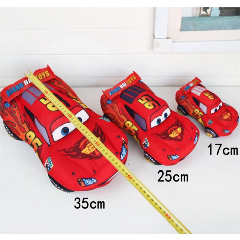 1pcs 25-35cm Pixar Cars 3 Toys Lightning McQueen Plush Toy Red McQueen  Pillow Cushion Soft Stuffed D | Shopee Philippines