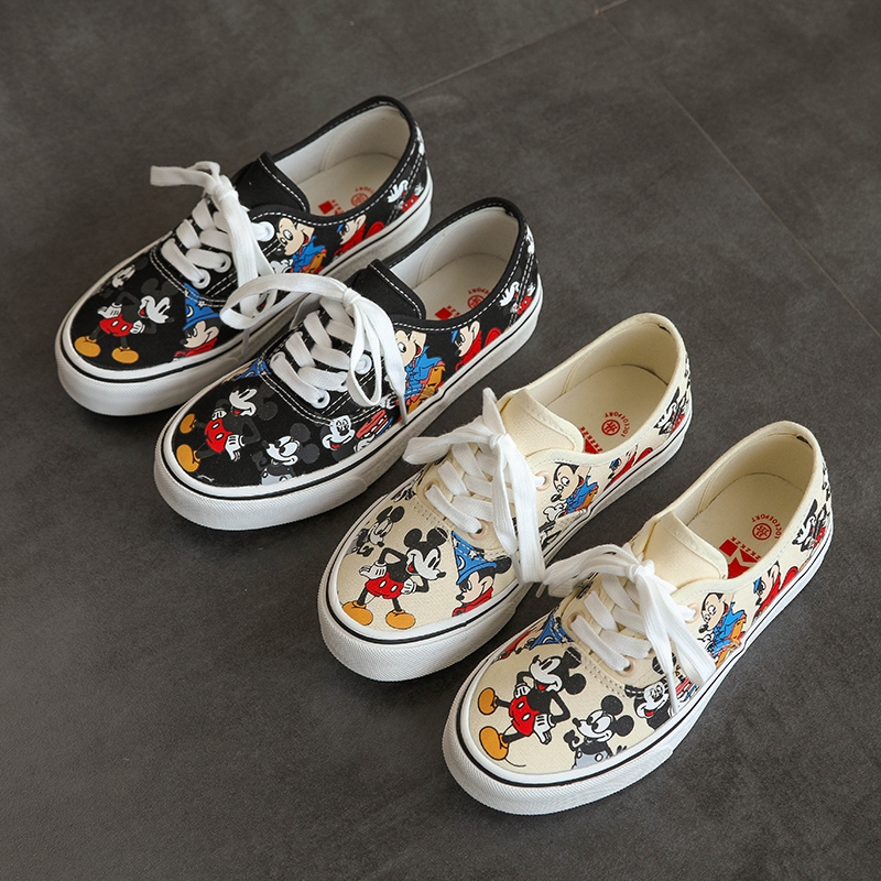 mickey mouse slip on