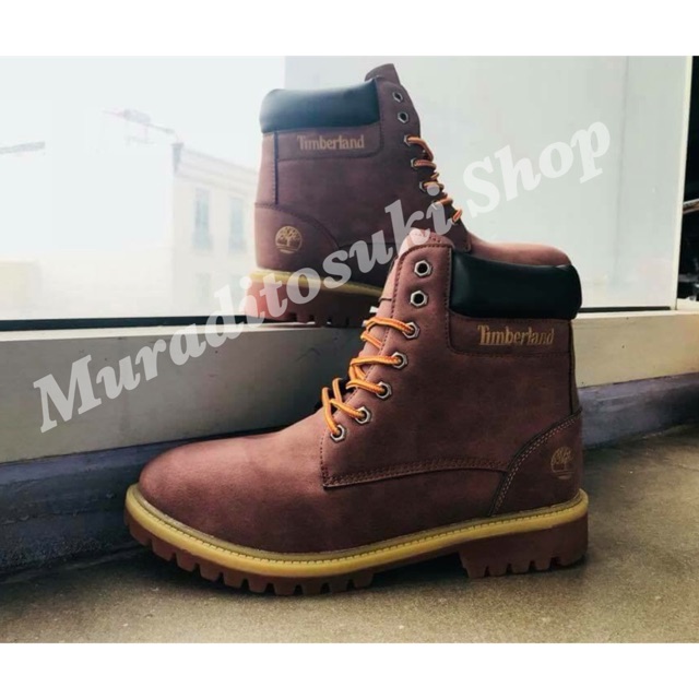 couple wearing timberland boots