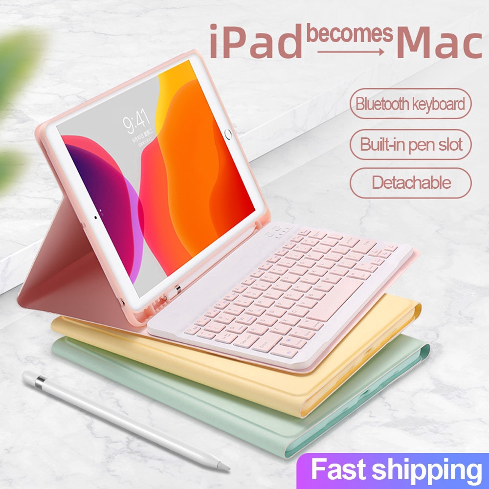mini ipad case with pencil holder