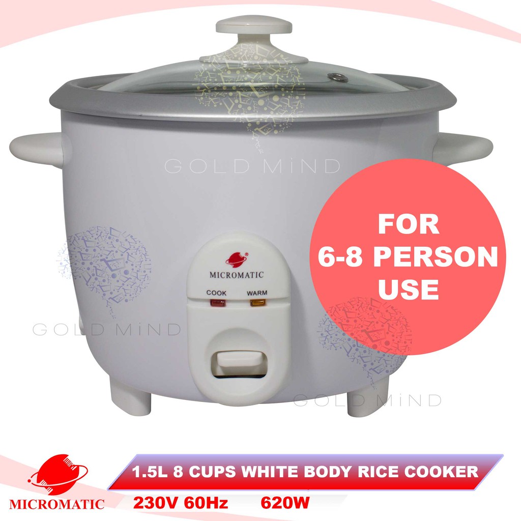 Micromatic Rice Cooker 68 Person 620W Shopee Philippines