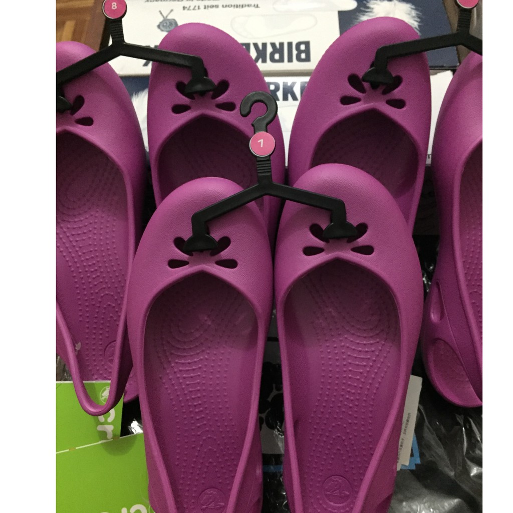 CROCS TAYLOR SLINGBACK WILD ORCHID SIZE 8 | Shopee Philippines