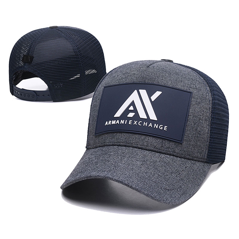 armani exchange skull cap