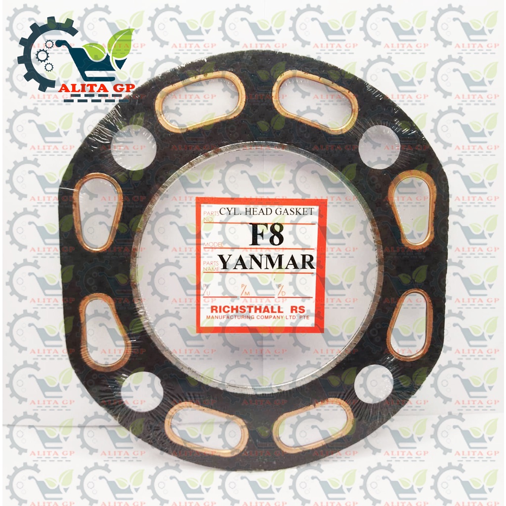 CYLINDER HEAD GASKET YANMAR F8 DIESEL ENGINE Shopee Philippines