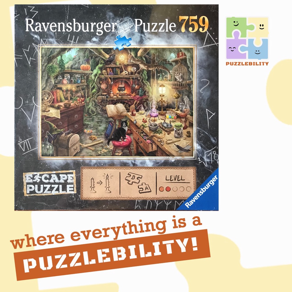 Ravensburger Escape Room Mystery Puzzle The Witches Kitchen Shopee