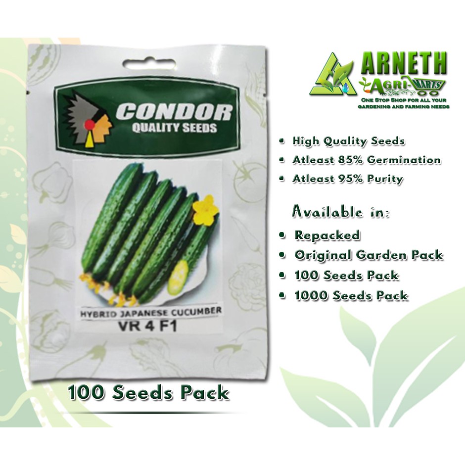 JAPANESE CUCUMBER SEEDS BY CONDOR Shopee Philippines