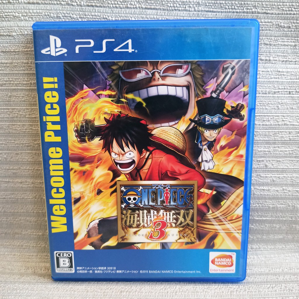 one piece pirate warriors 3 ps4