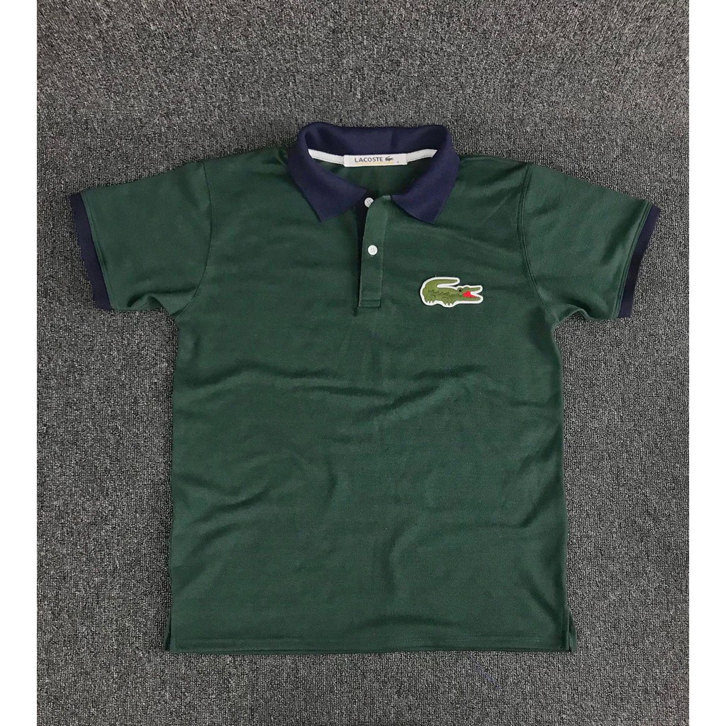 lacoste t shirt collar