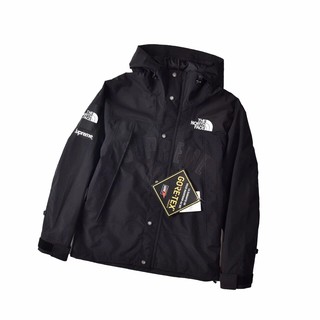supreme the north face arc logo mountain parka black