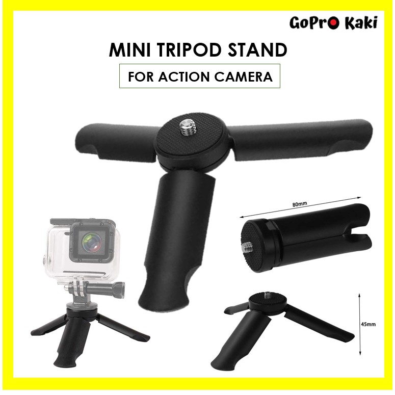 Mini Tripod Stand For Action Camera Ship From Malaysia Shopee   421103216d30406663f0e000e89983d1