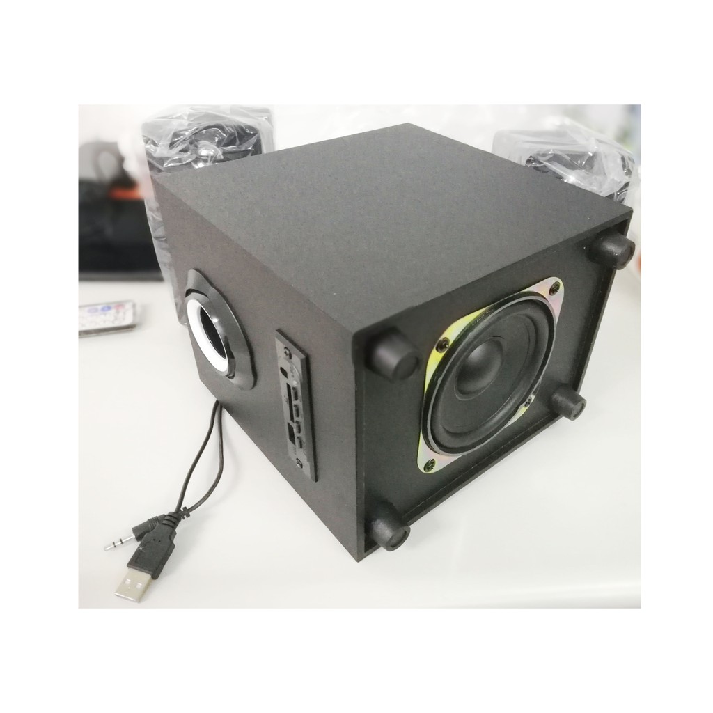 2.1 speakers with bluetooth and fm
