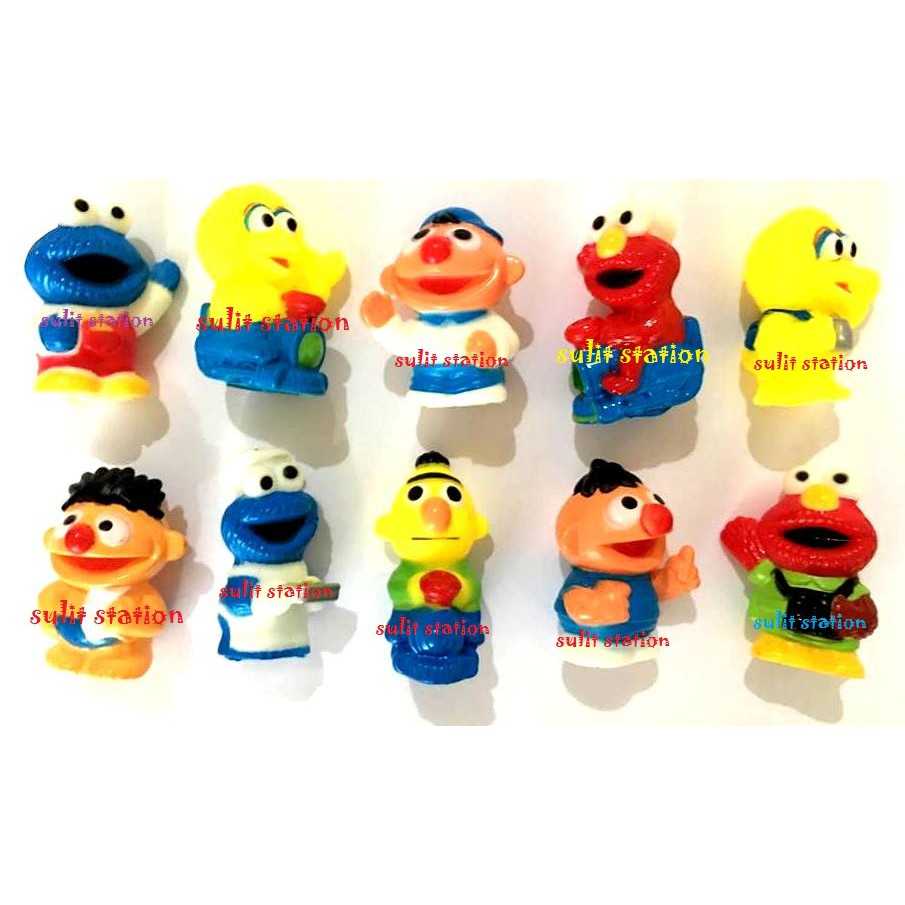 sesame street small plastic figures