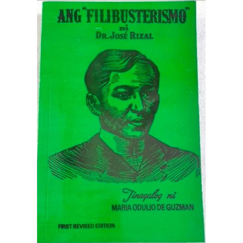 Ang Filibusterismo Ni Dr Jose Rizal By Guzman Shopee Philippines