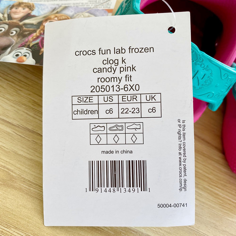 crocs c6 size