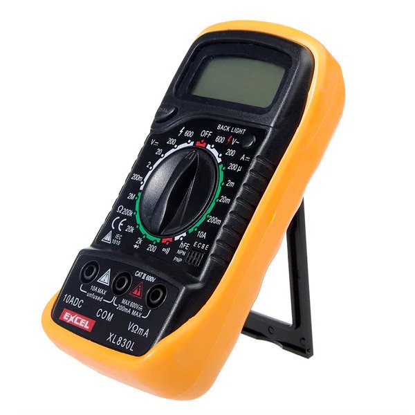 EXCEL Portable Digital Multimeter XL830L Shopee Philippines