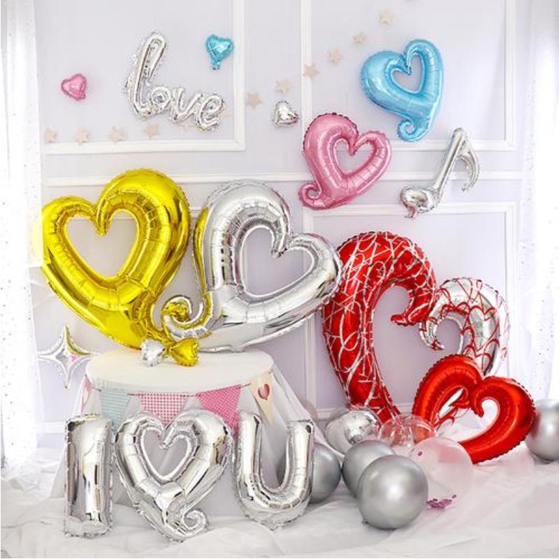 18 inch heart balloon party balloon Happy birthday balloon decoration