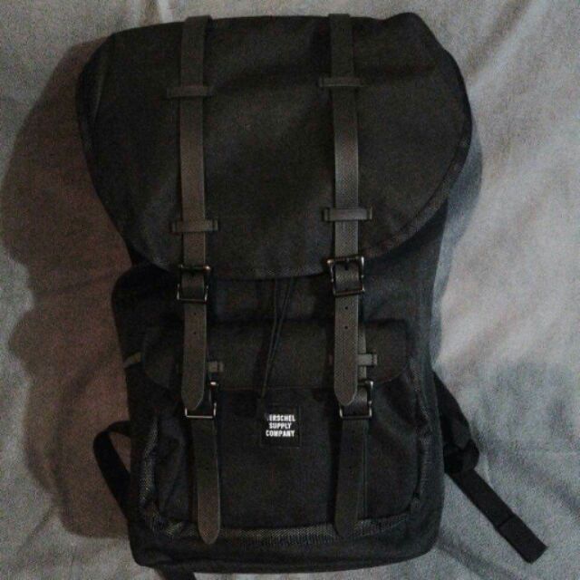 herschel little america 25l black