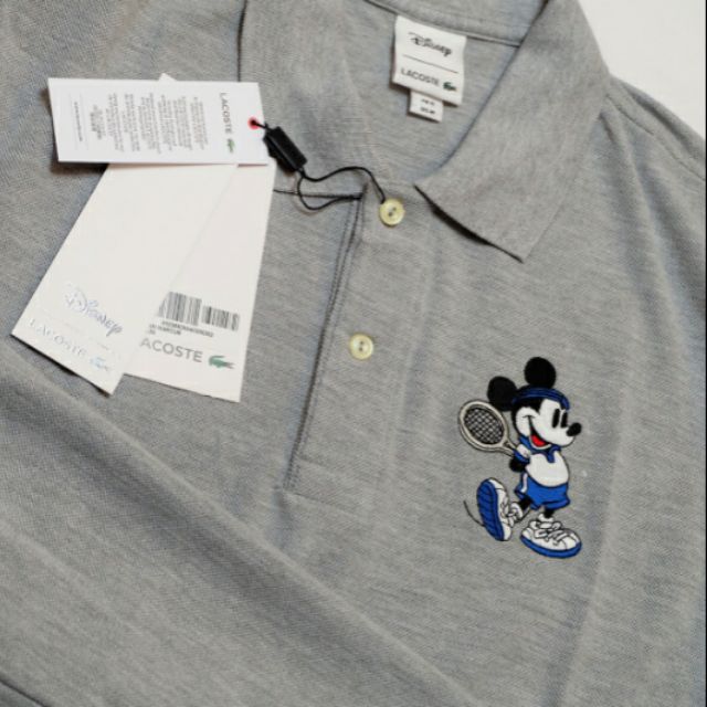 lacoste mickey mouse polo shirt