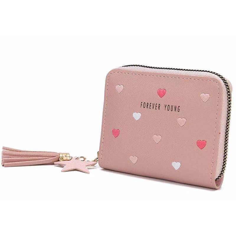 JC #802 Heart Forever Young Design Mini Wallet | Shopee Philippines