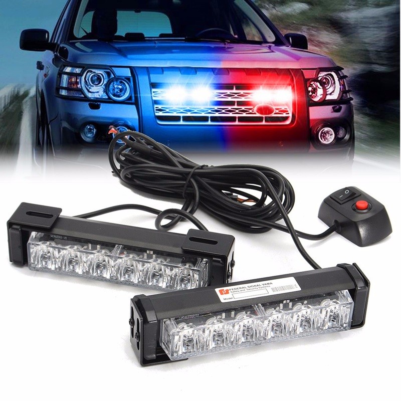 Police Led Lights >> Federal 6 Led Light Red Blue Car Driving Fog Police Lights Police Led Lights >> Federal 6 Led Light Red Blue Car Driving Fog Police Lights