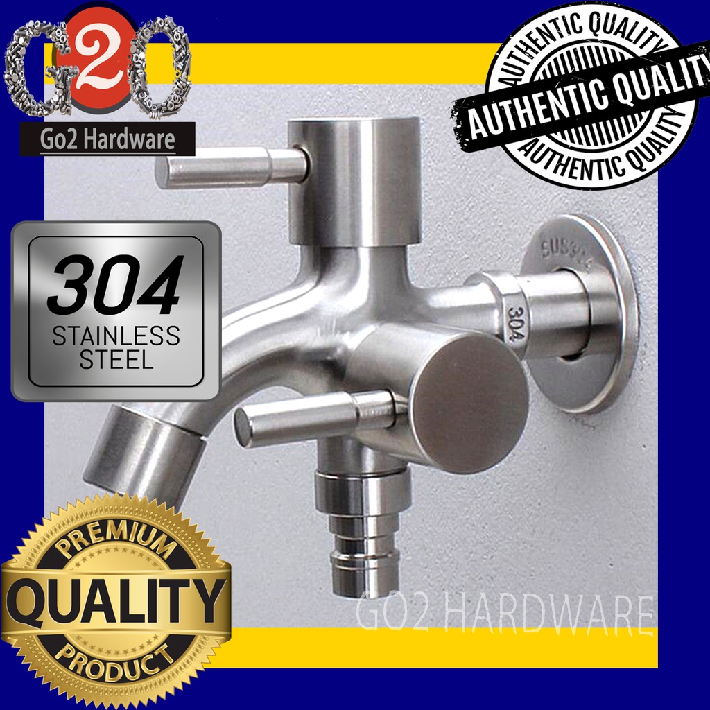 Best Stainless Steel 304 Two Way Faucet Dual Function Tap Faucet COD
