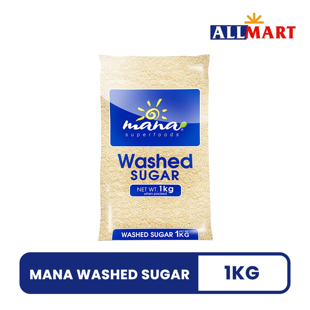 Mana Washed Sugar 1kg Shopee Philippines