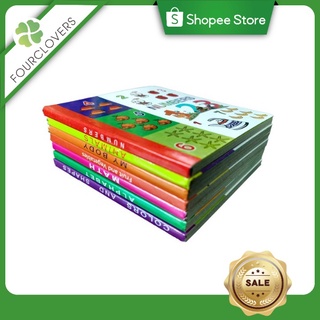 (fourclovers)Kids Educational Board book Hardbound