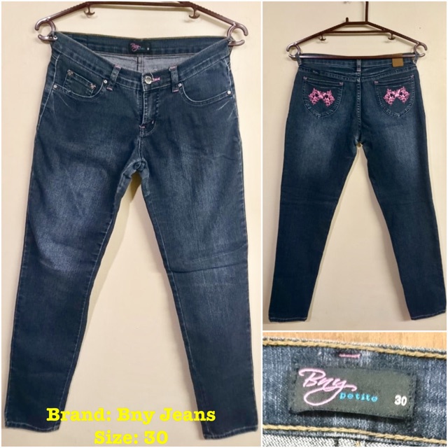 size 30 pants in inches