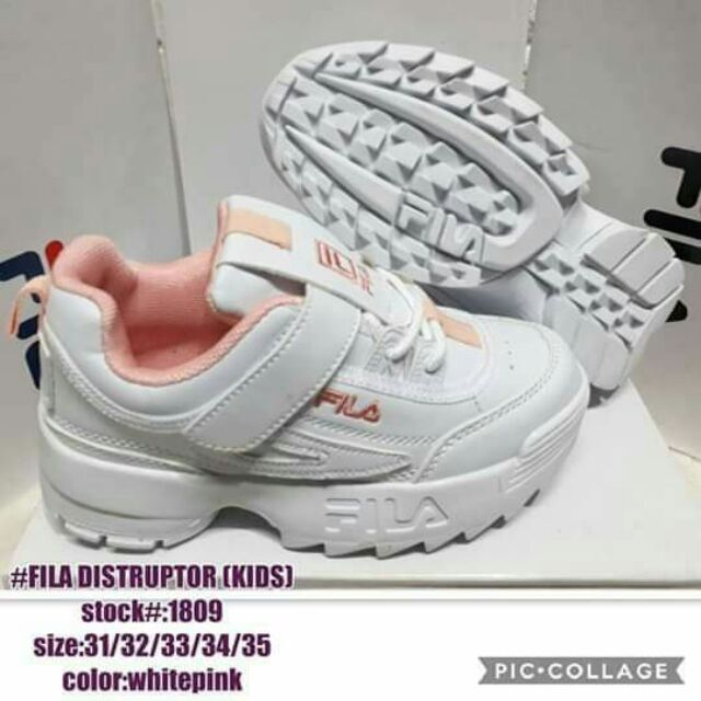 fila shoes size 34