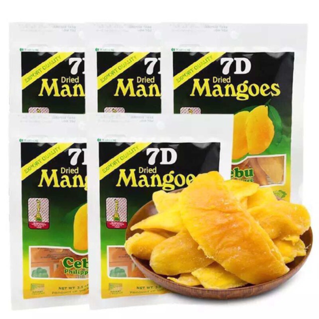 CEBU 7D DRIED MANGOES 100g /pack Shopee Philippines