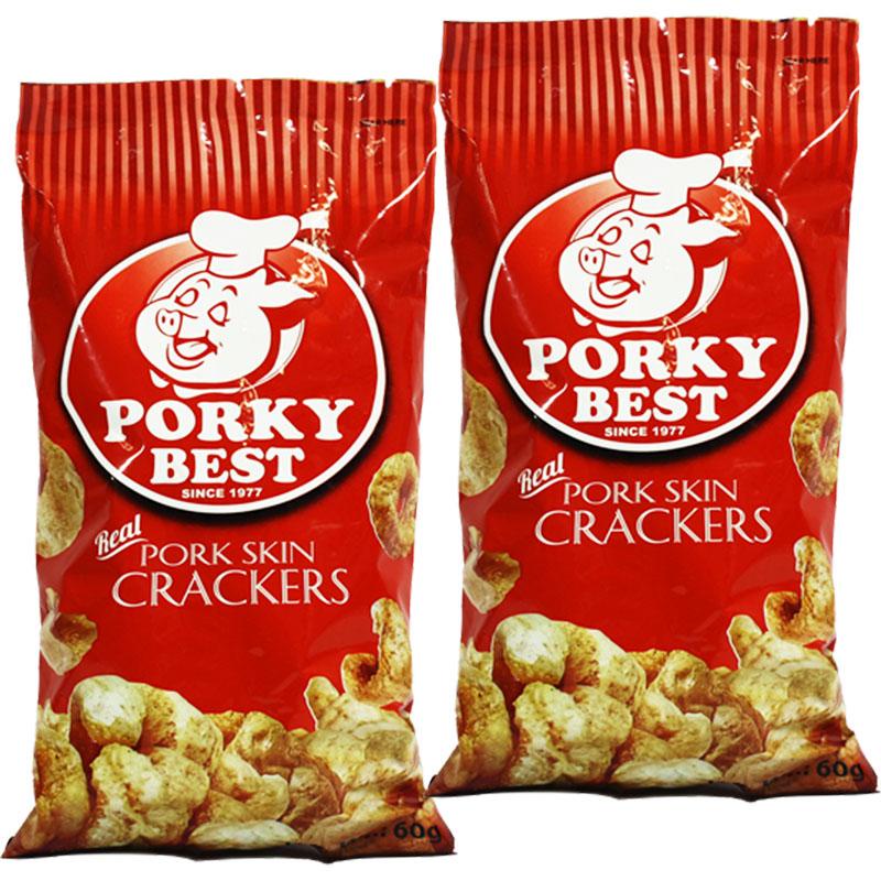 PORKY BEST PORK SKIN CRACKER ORIGINAL/SPICY 100g Shopee Philippines