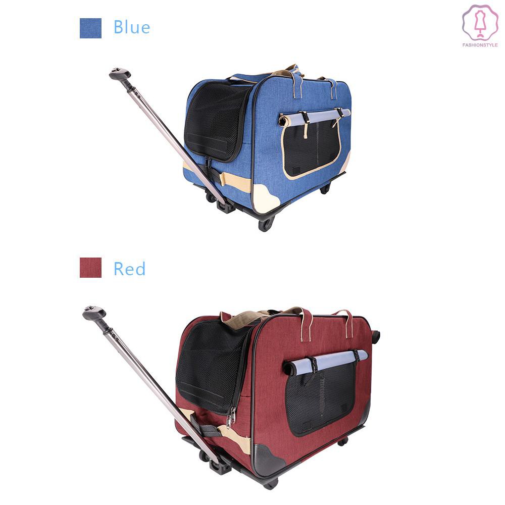 dog travel bag with wheels