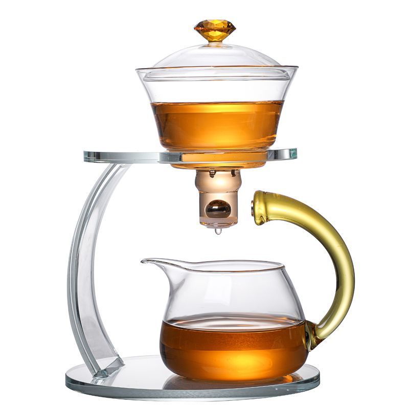 Lazy People Making Tea Handy Tool Magnetic Automatic Kung Fu Teapot High Temperature Resistant