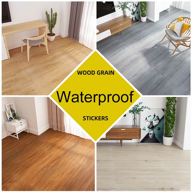 3D Vinyl Floor Sticker 91X15cm Self adhesive PVC Tiles SXP Wooden Floor