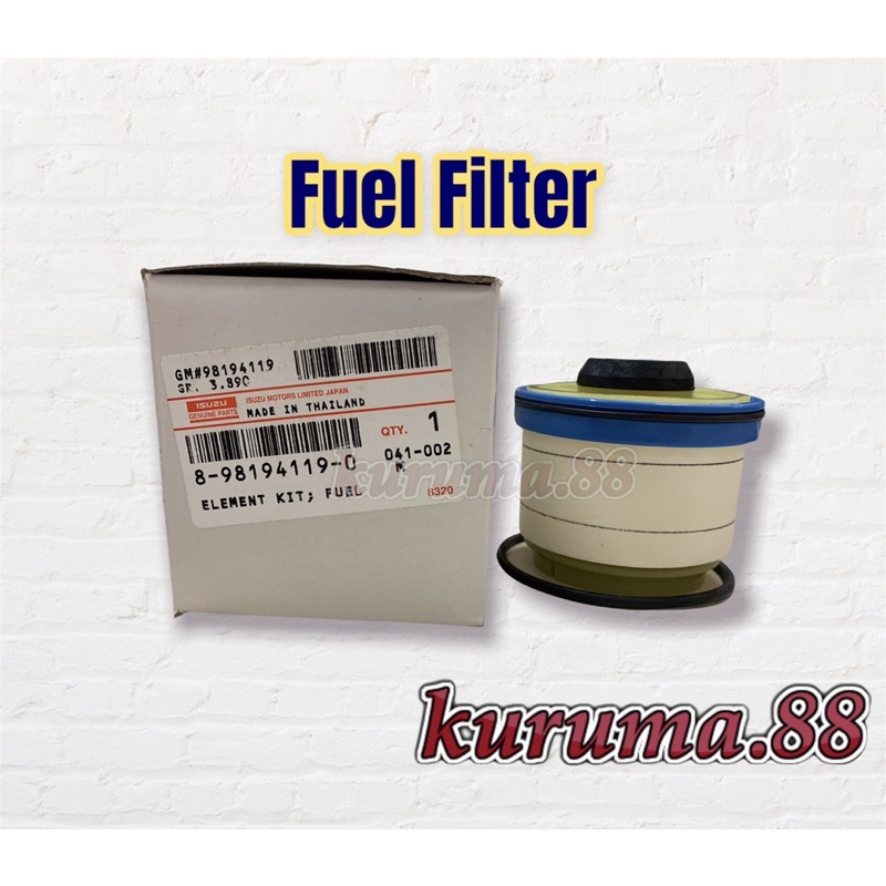 Fuel Filter DMAx Mux Shopee Philippines
