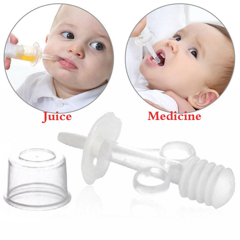 Baby Infant Medicine Dispenser Syringe Dropper Funnel Measure with case ...