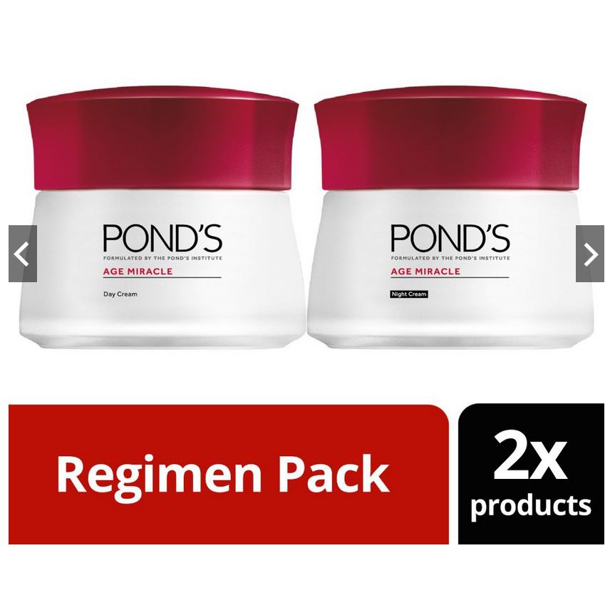 Ponds Age Miracle Kit Wrinkle Corrector Day Cream 50g and